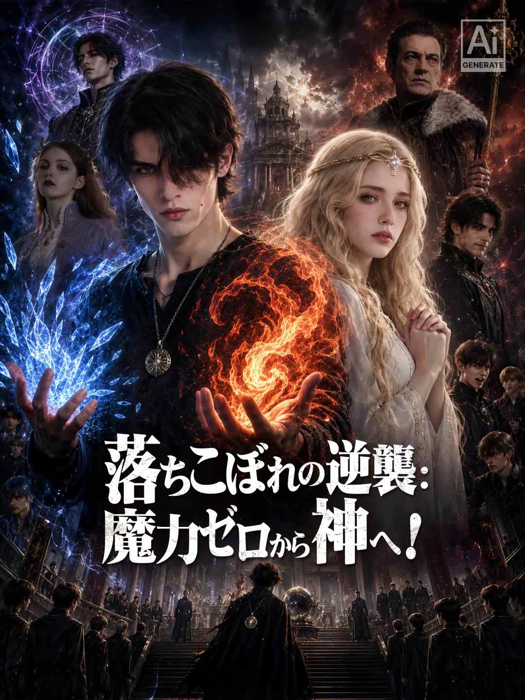 落ちこぼれの逆襲:魔力ゼロから神へ!