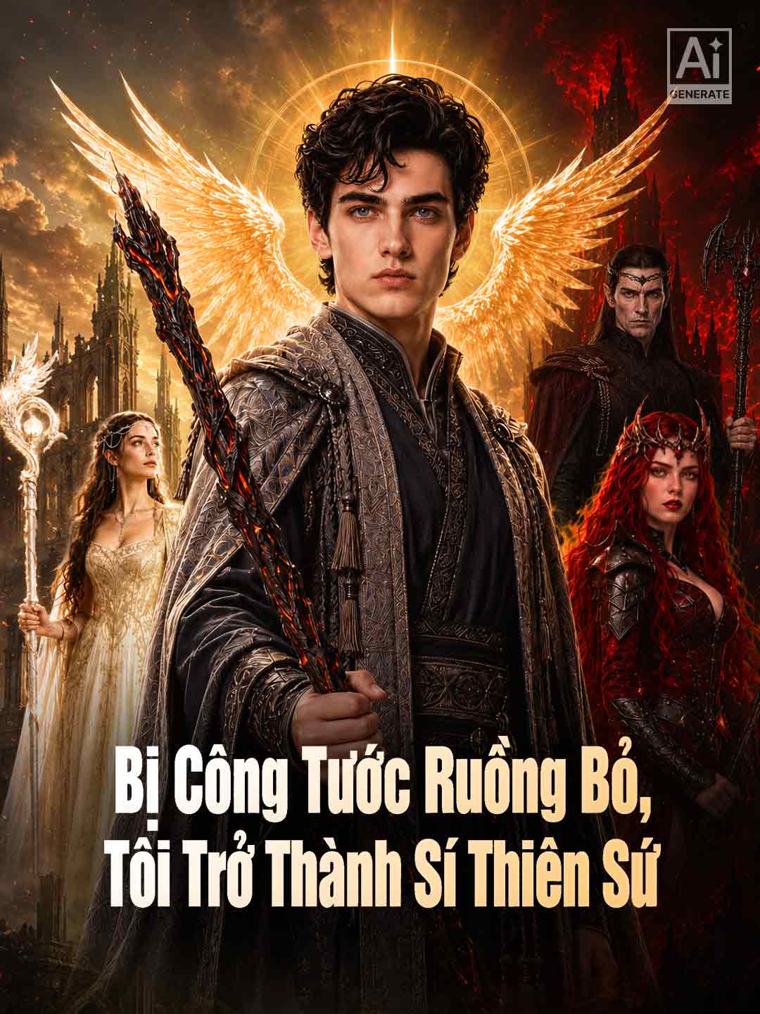 Bị Công Tước Ruồng Bỏ, Tôi Trở Thành Sí Thiên Sứ