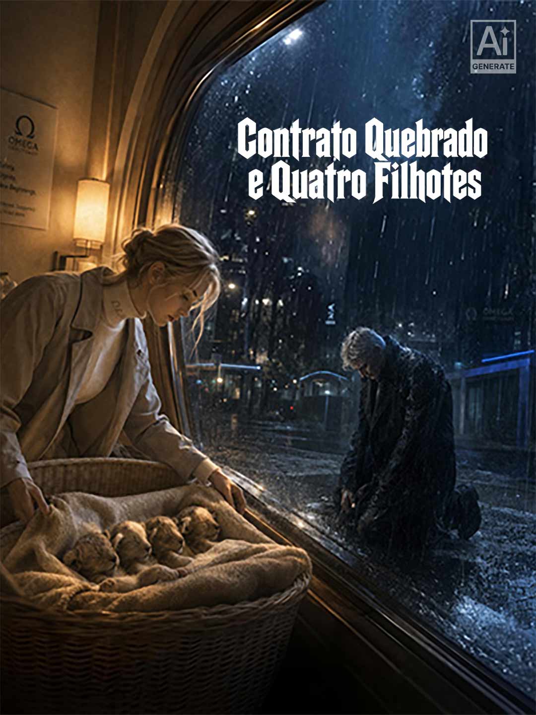 Contrato Quebrado e Quatro Filhotes