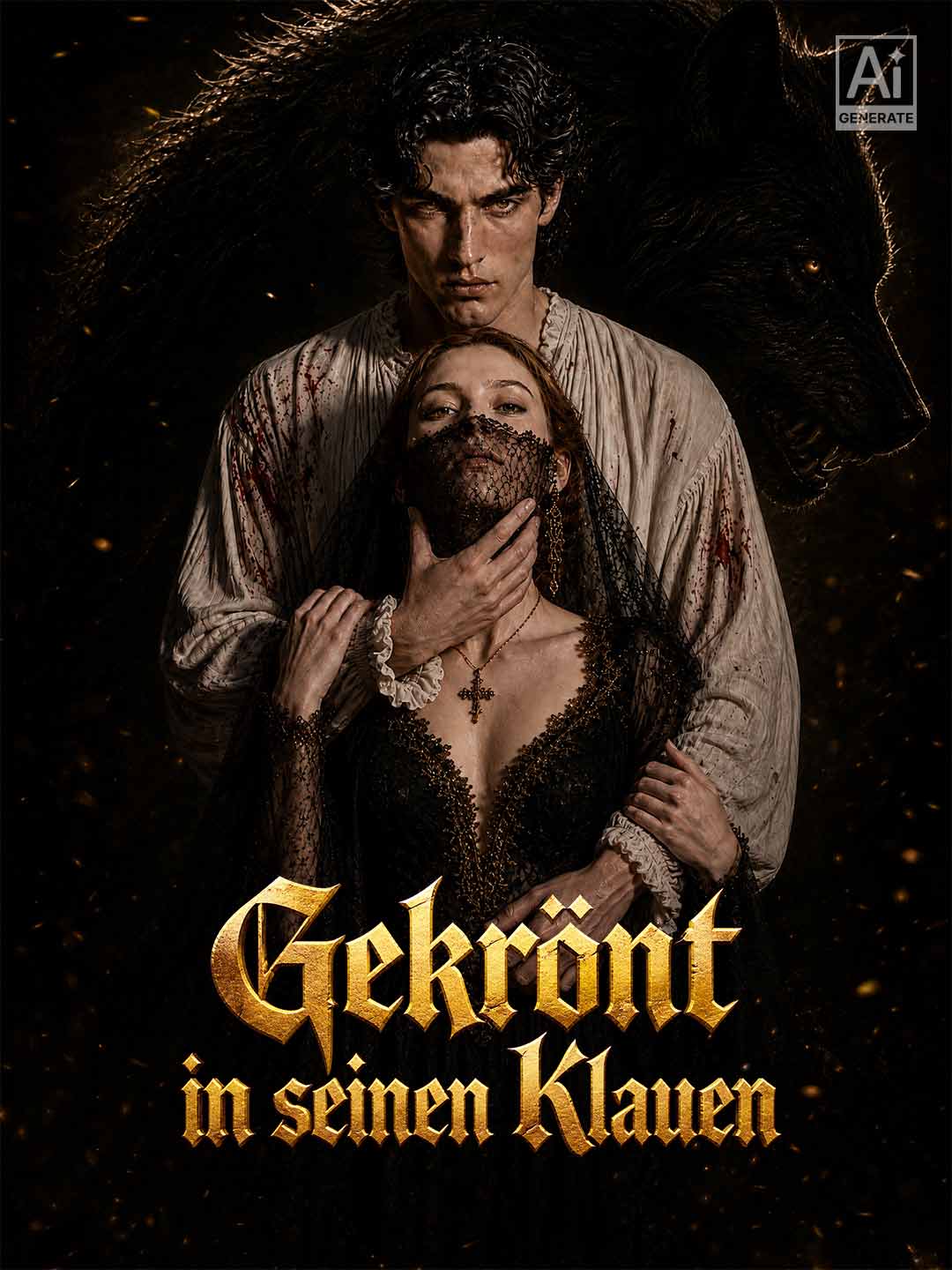 Gekrönt in seinen Klauen