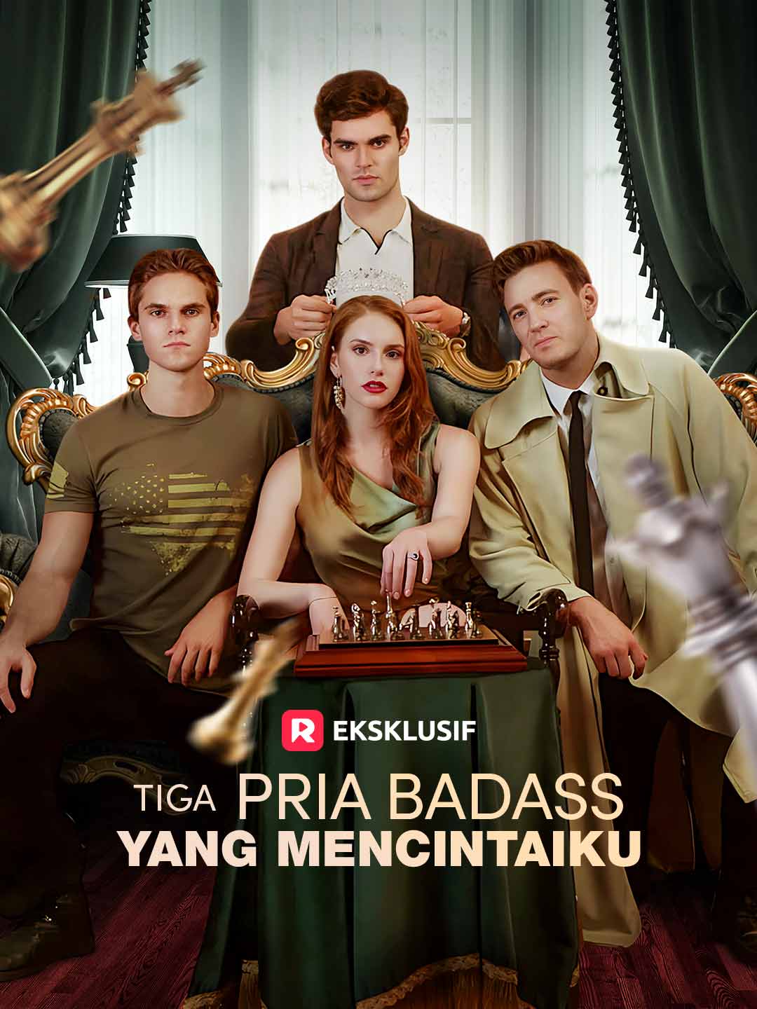 Tiga Pria Badass yang Mencintaiku